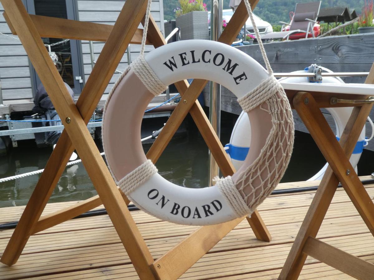 Hausboot Moselrose In Poelich Hotel Polich Exterior photo